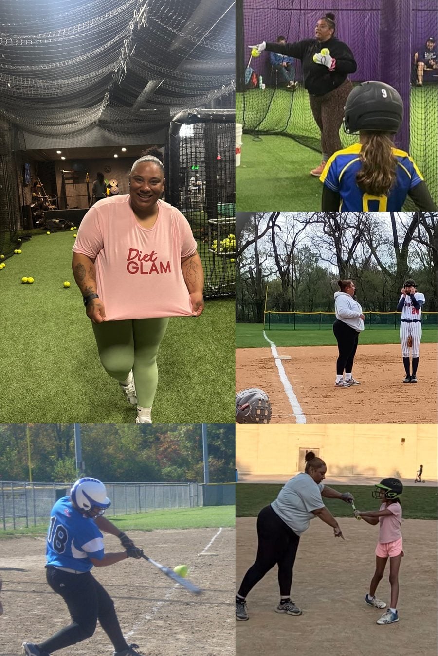 Coach Marisa with HER Hitting Academy